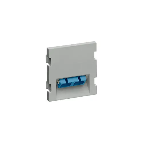 Leviton Duplex Sc Angled Fiber Adapter Mos Module 2 Units High Gray 41292-2Cg 1