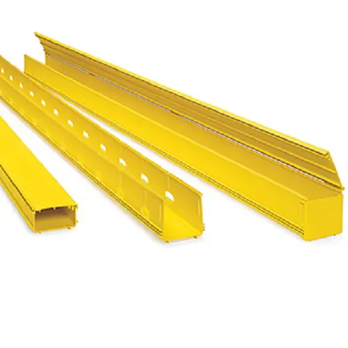 Leviton Fiber Raceway Solid Duct With Cover 2X2 Yellow S2dct-Dhc 1
