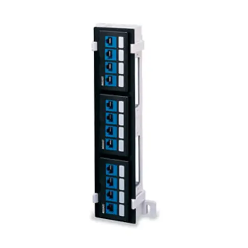 Leviton Flat Quickport 12-Port Patch Block 49255-Q89 1