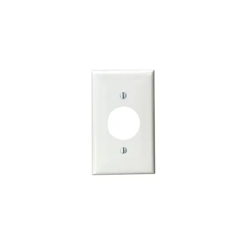 Leviton One Gang Single Outlet White 80704-W 1