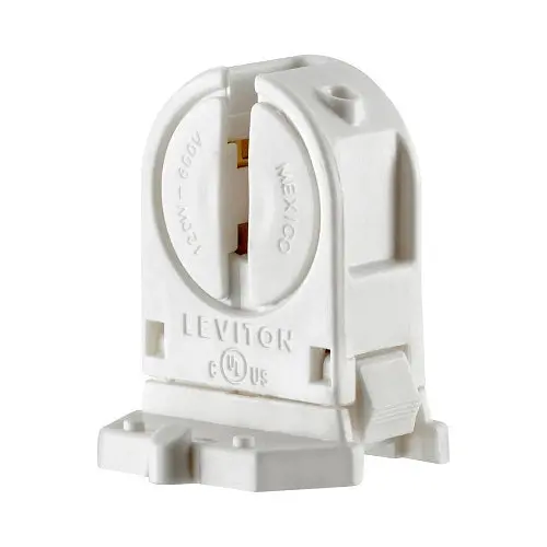 Leviton Quickwire T5 Bi-Pin Standard Fluorescent Lampholder 13654-Swp 1