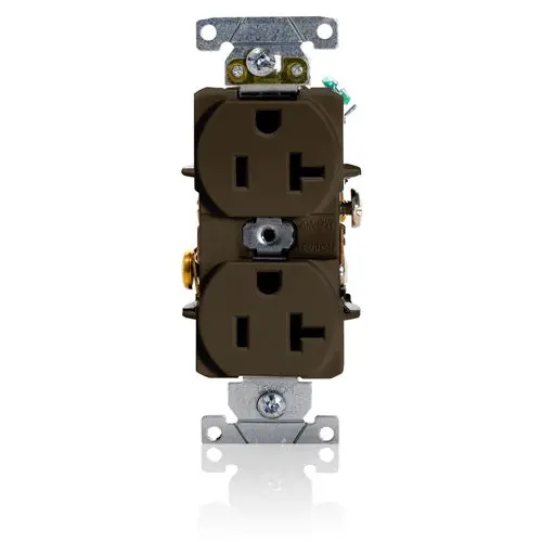 Leviton Self Grounding Duplex Receptacle/Outlet 5362-S 1