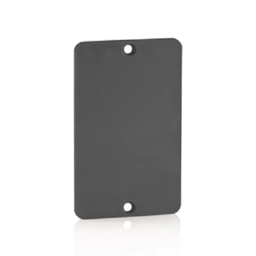 Leviton Thermoplastic Coverplate Black 3054-E 1