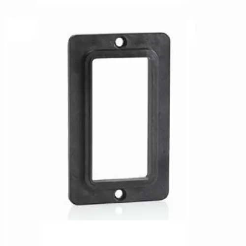 Leviton Thermoplastic Gfci Receptacle Coverplate Black 3060-E 1