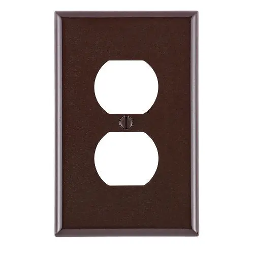 Leviton Thermoset 1-Gang Duplex Outlet Device 80503 1