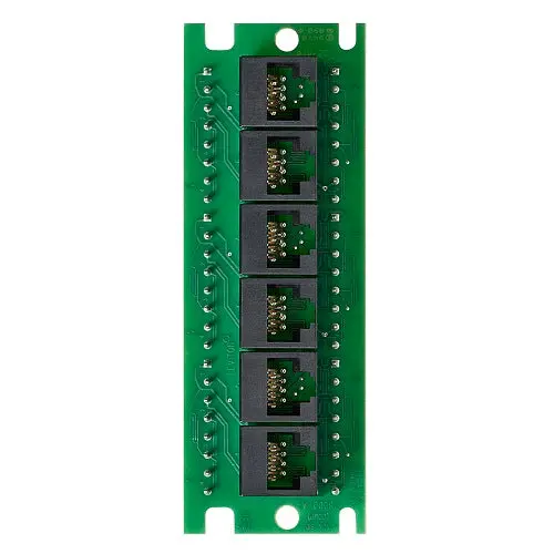 Leviton Twist & Mount Expansion Board Cat 6 Ports 476Tm-Ex6 1