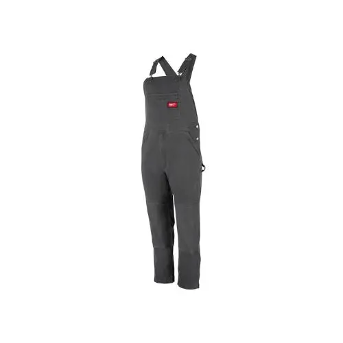 Men’S Work Utility Bib Overalls Gray M850g-3834 1