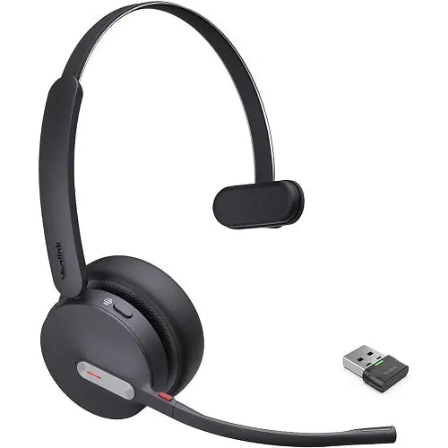 Monoaural Microsoft Teams Bluetooth Wireless Headset 02-134496 1
