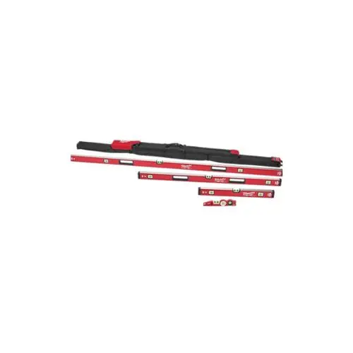Multi Piece Carpenter’S Magnetic Master Level Combo Set Red Mlbxcm78 1