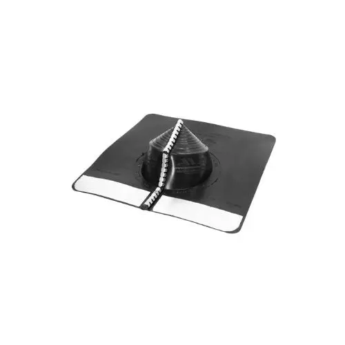 Multi Size Electrical Conduit Roof Flashing Black G14090 (Pack Of 4) 1