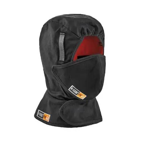 N-Ferno 2-Layer Fr Winter Hard Hat Liner W/ Fr Mouthpiece Kit Black 1