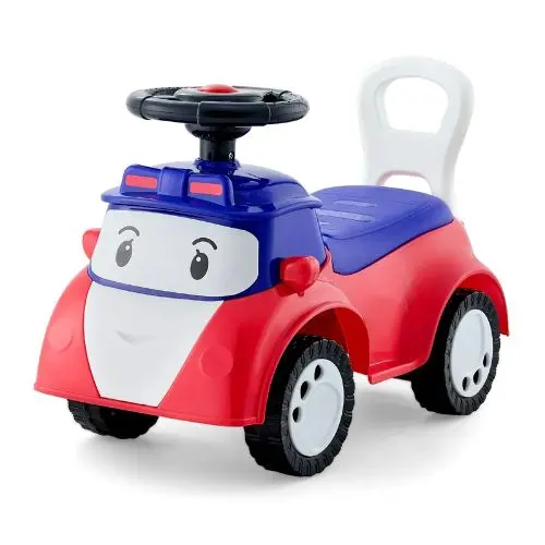 Red Ride-On Toddler Push Car With Music And Under-Seat Storage, 55 Lbs Capacity, 19–36 Months 1