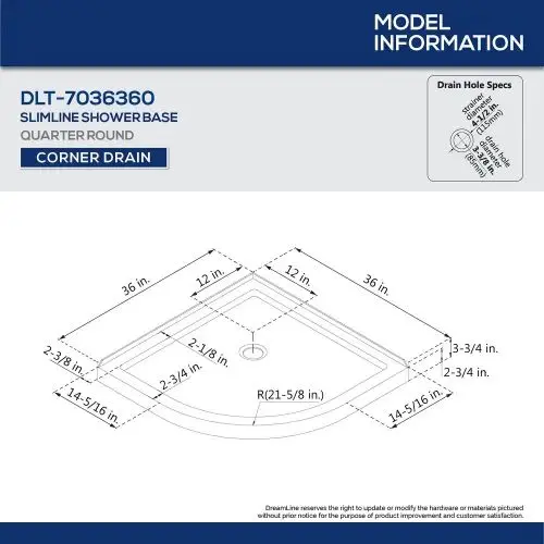 Shower Enclosure Base And Qwall-4 Shower Backwall Kit Prime Dl-6153-01Fr 1