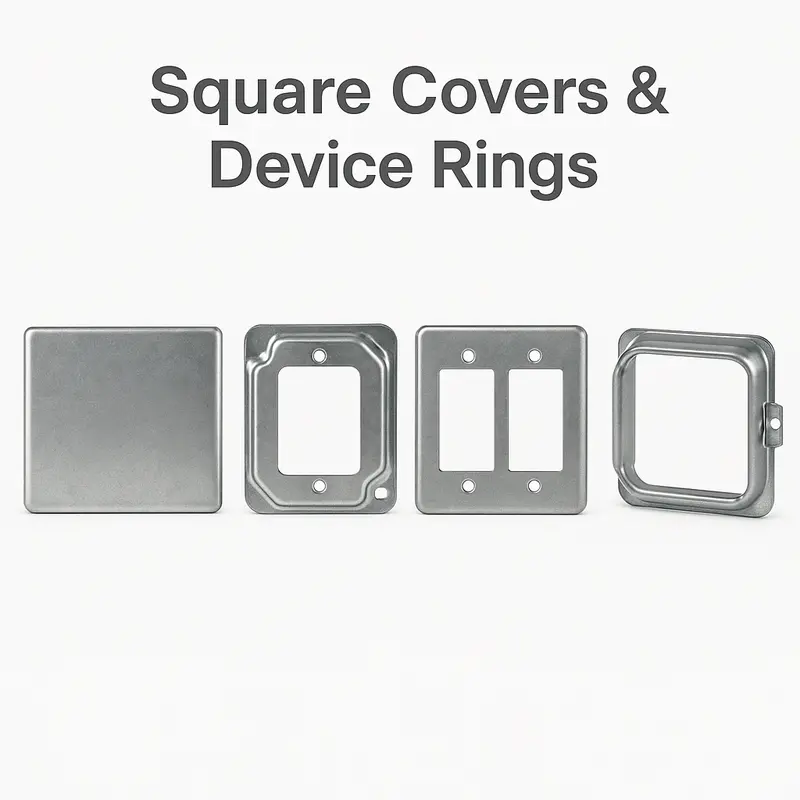 Square Covers & Device Rings 1