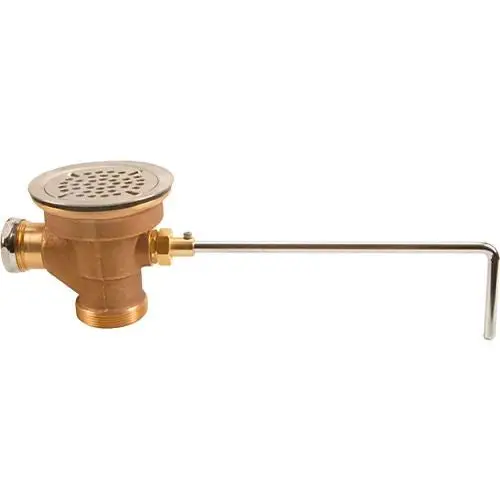 Ss Valve With Waste And Twist And Brass Allpoints 22438 (1121038) 1