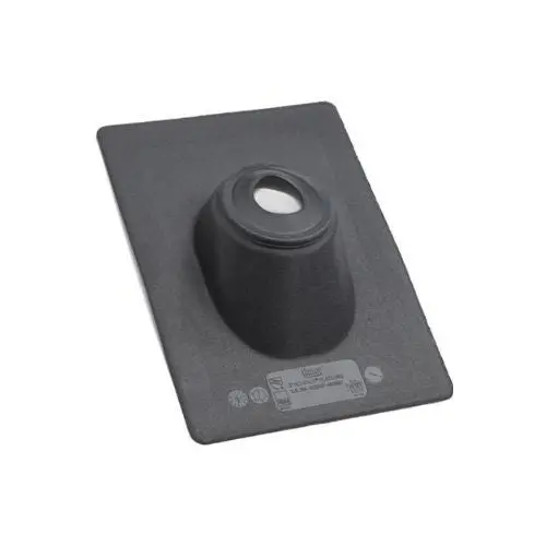 Thermoplastic Roof Flashing With Elastomeric Collar Black G11908 (Pack Of 12) 1