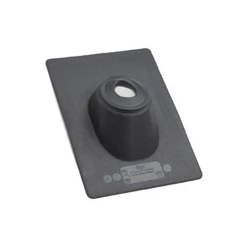 Thermoplastic Roof Flashing With Elastomeric Collar Black G11909 (Pack Of 12) 1