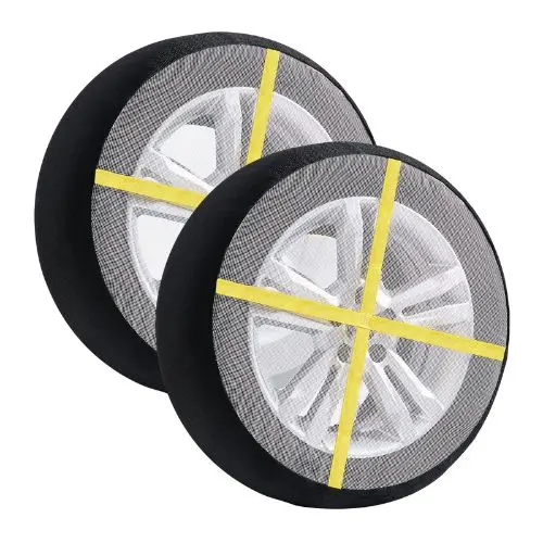 Thickened Snow Tire Socks For Cars & Suvs (2-Pack, Large) 1
