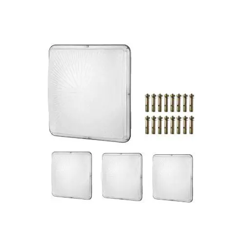 Ultra Bright Outdoor Square Ip65 Rated Led Utility Ceiling Lights System 16,500Lm 4 Pack 1