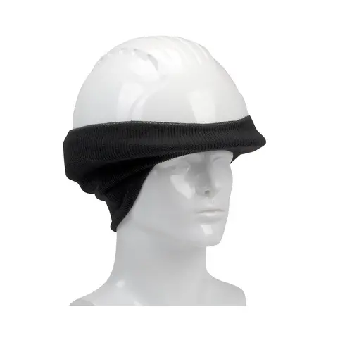 Universal Black Tube Liner Acrylic Material Fits Under Hard Hats 1