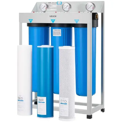 Whole House 3-Stage Water Purifier 4.5" X 20" – Sediment Imr Cto 1