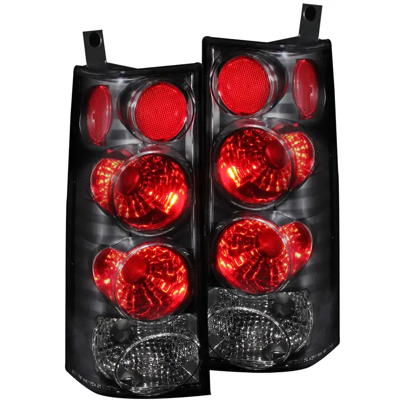 Anzo Usa 211090 Led Tail Light Pair – Clear Lens, Black Housing 1