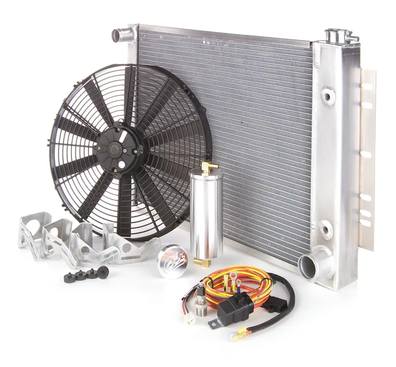 Be Cool 81027 Polished Radiator Module For 1970–1986 Jeep Cj & Scrambler (Std. Trans, Driver Side) 1