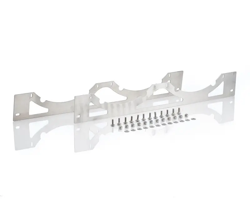 Be Cool Aluminum Radiator Brackets For Dual 12" Electric Fan Setup – 72128 1