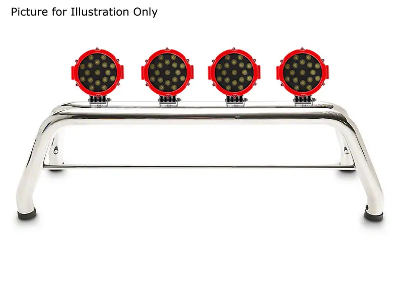 Black Horse Off-Road Rb005Ss-Plr Stainless Steel License Plate Relocation Kit 1