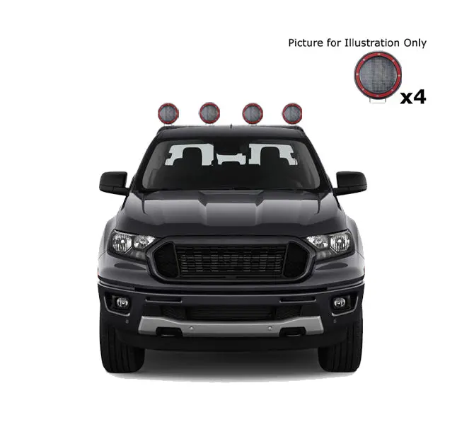Black Horse Off Road Stainless Steel Modular Nerf Bars – Rb08Ss-Plfr 1