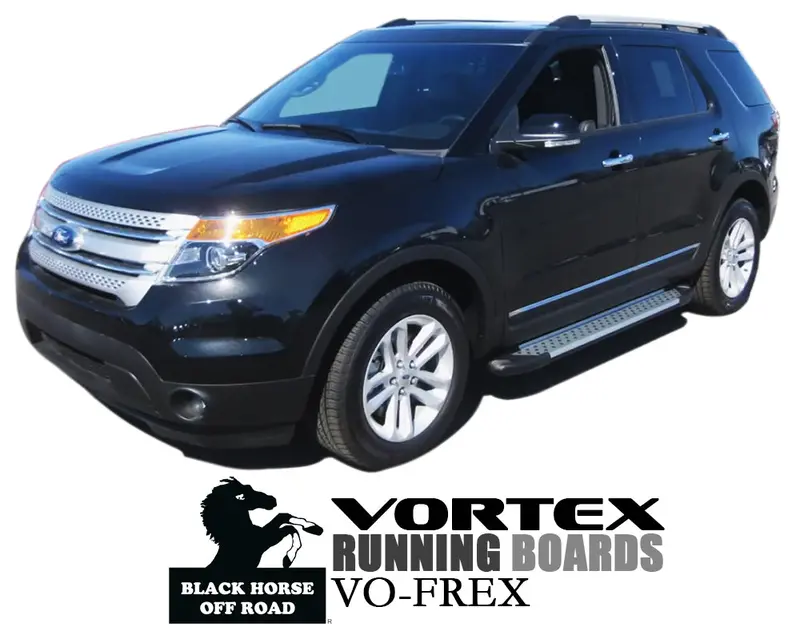Black Horse Off Road Vo-Frex Vortex Running Boards – Heavy-Duty Side Step System 1