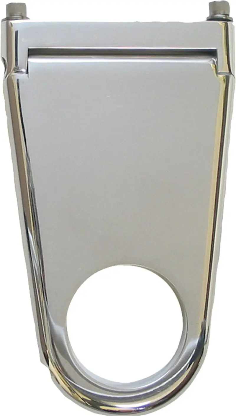 Borgeson Polished Aluminum Column Drop – 2-1/4" Shaft, 4" Drop, Blank Style (911224) 1