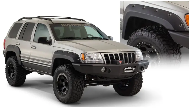 Bushwacker Cut-Out Fender Flares – Aggressive Style, Easy-Install Design (10926-07) 1