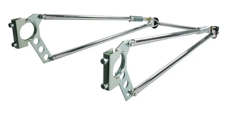 Competition Engineering 2043 Chrome Spring-Loaded Wheelie Bars 1