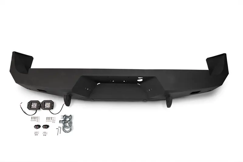 Dv8 Off-Road Rbdr2-03 Heavy-Duty Rear Bumper – Steel, Fits 2010–2021 Ram 2500 1
