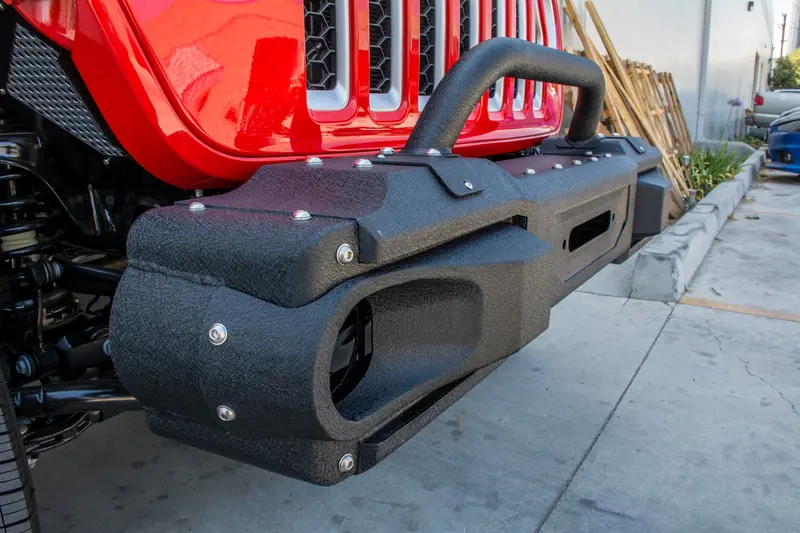 Dv8 Offroad Fbjl-10 Modular Front Bumper – Bull Bar Design For Jeep Wrangler Jl (2018–Present) 1