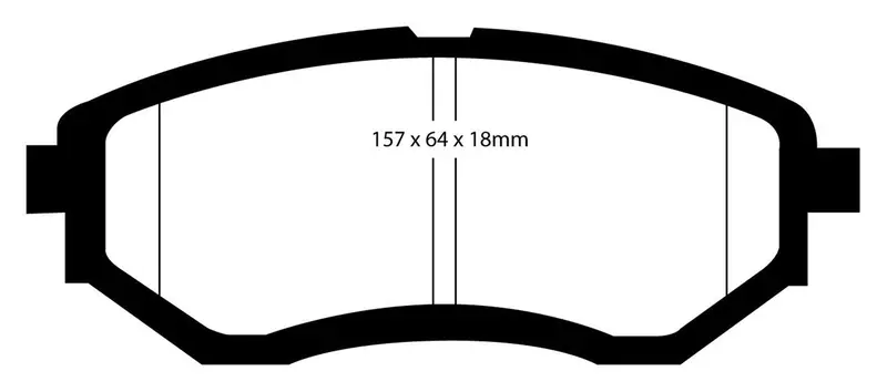 Ebc Bluestuff Ndx Dp51583Ndx Full-Race Brake Pads – Track-Optimized Compound 1