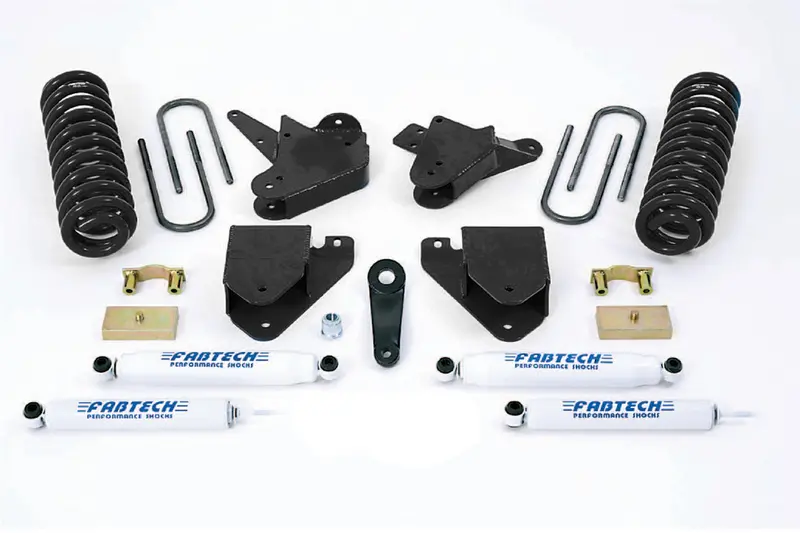 Fabtech K2098 Basic Lift System – Includes Performance Shocks 1