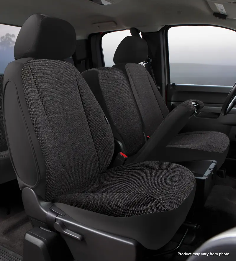 Fia Trs48-37 Wrangler Solid Seat Cover – Black Fabric 1