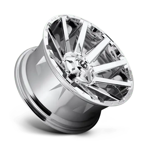 Fuel D61420001747 20X10 Inch Chrome-Plated Alloy Wheel – 8X170 Bolt Pattern, -18Mm Offset 1