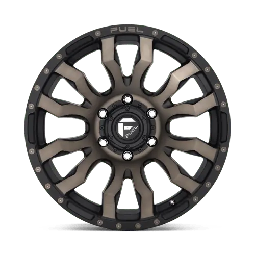 Fuel D674 17X9 Black Matte Off-Road Wheel – 5X5 Bolt Pattern, 0Mm Offset 1