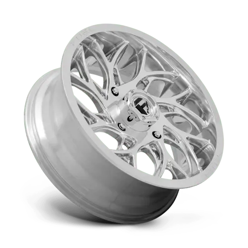 Fuel Utv D2042270A640 22X7 Inch Polished Aluminum Wheel – 4X137 Bolt Pattern, Zero Offset 1