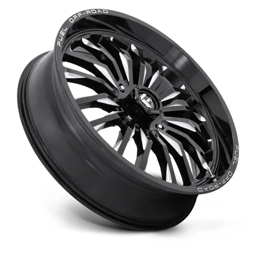 Fuel Utv D821 Forged Wheel – 24X7 Inches, 4X156Mm, Matte Black Machined Face 1