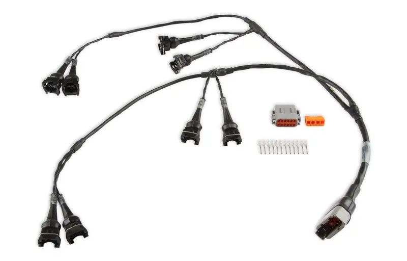 Holley Efi Ev1 Mil-Spec Injector Harness – Holleysport Compatible (Part #558-217) 1
