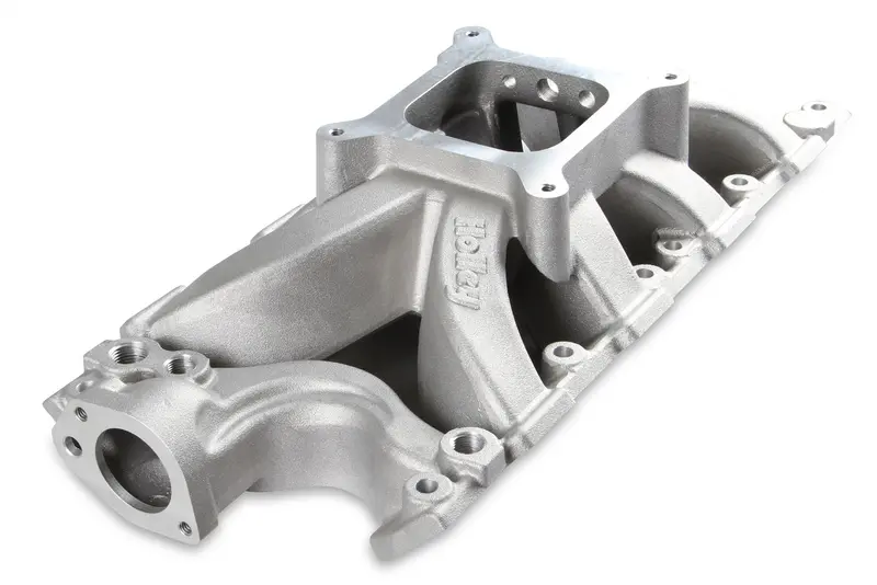 Holley Single-Plane Aluminum Intake Manifold Kit – Optimized For High-Rpm Performance (300-277) 1