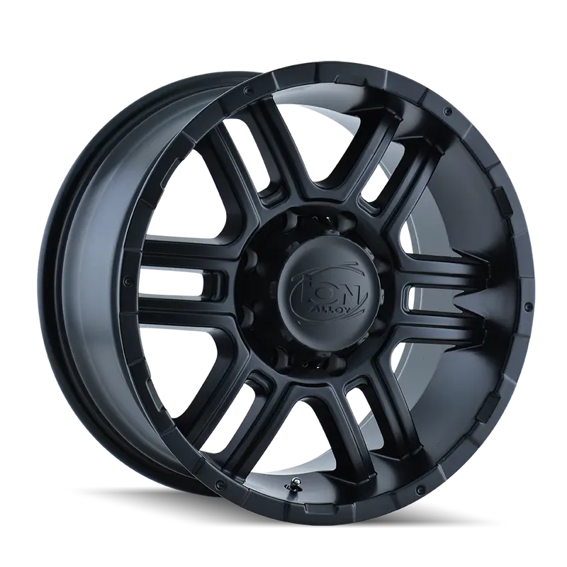 Ion Matte Black 20X9 Inch Alloy Wheel – 6X139.7Mm Bolt Pattern, 12Mm Offset, 108Mm Center Bore 1
