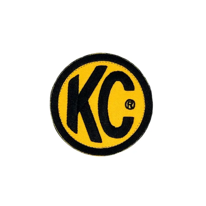 Kc Hilites 7003 Embroidered Round Patch – 2.5-Inch Diameter, Kc Logo 1
