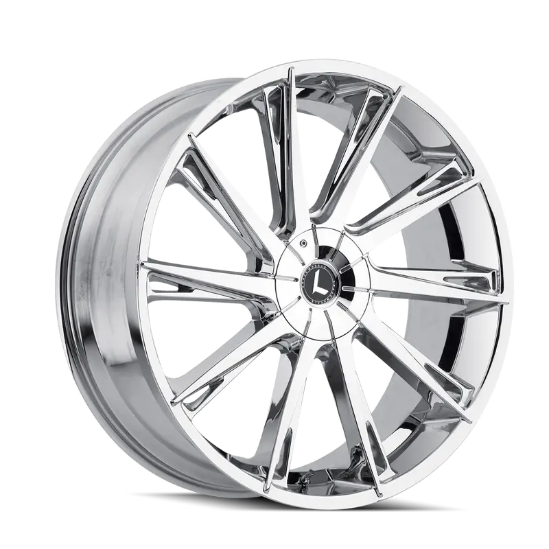 Kraze Kr144 Chrome Alloy Wheel – 26X10", 5-Lug, Dual Bolt Pattern, 87Mm Offset 1