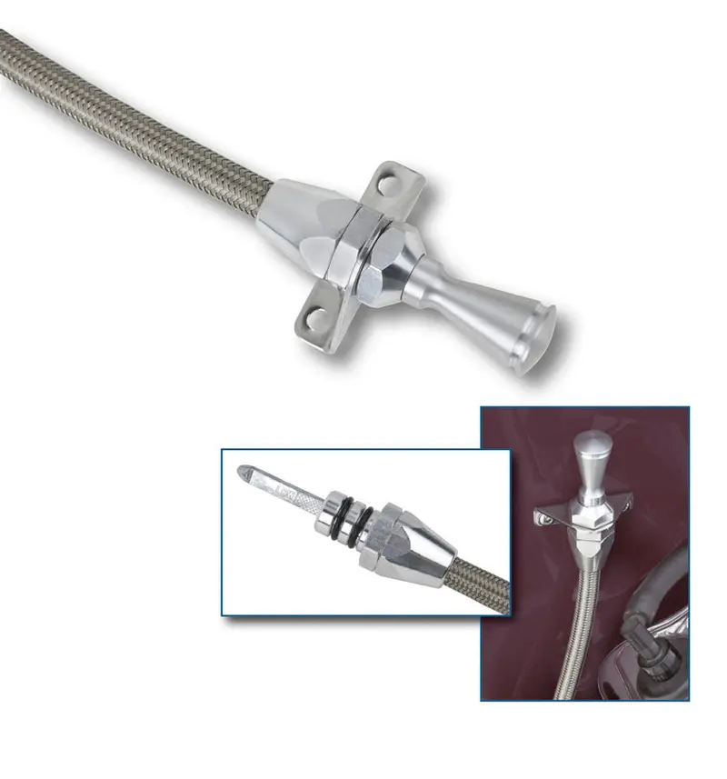 Lokar Th350/Th400 Transmission Dipstick – Flexible Metal Design For Automatic Transmissions 1