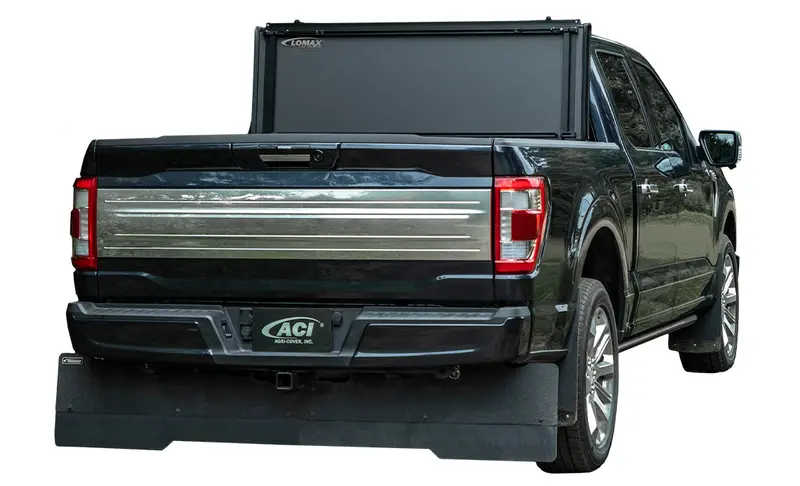 Lomax G5050029 Hard Folding Tonneau Cover – Low-Profile Stance Design 1